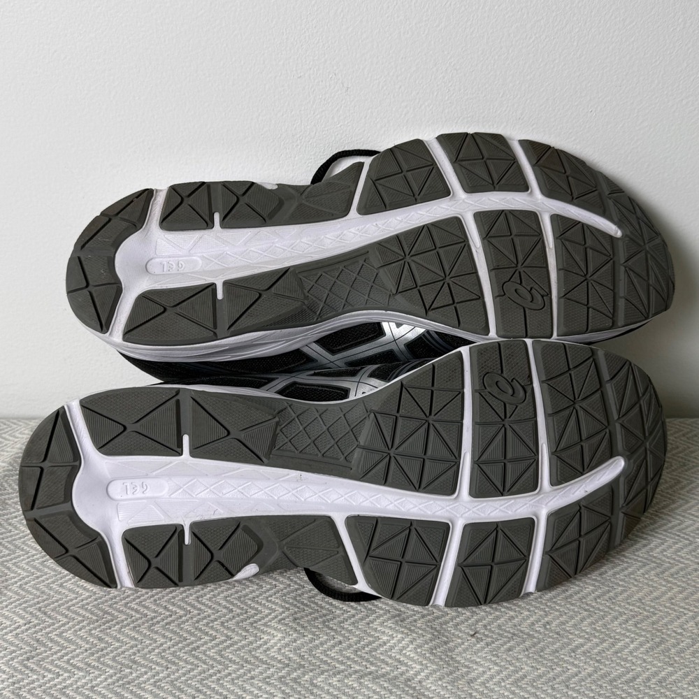 Asics Gel-Contend 4 Mens 11.5 4E Extra Wide Black Silver Running Shoes T716N - Picture 7 of 8
